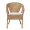 Baxton Studio Abbey Modern Bohemian Natural Brown Antique Rattan Dining Chair 219-12717-ZORO - alternate 8